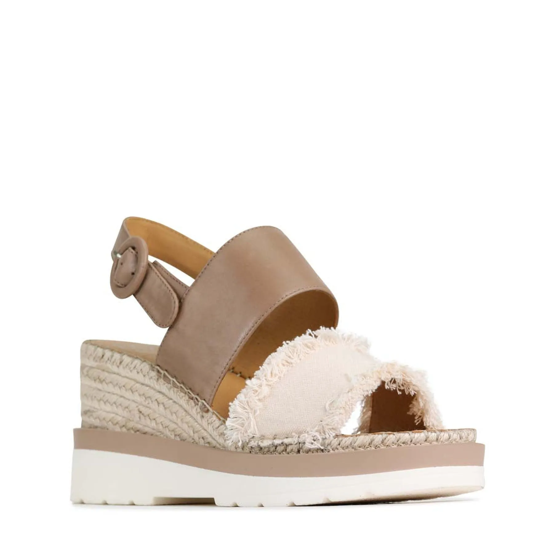 PRIYA LEATHER ESPADRILLES SANDALS