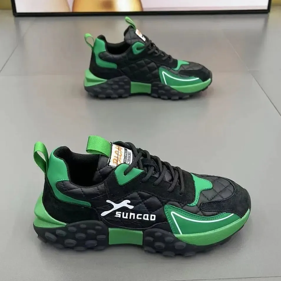 "2024 Men's Chunky Platform Sneakers"