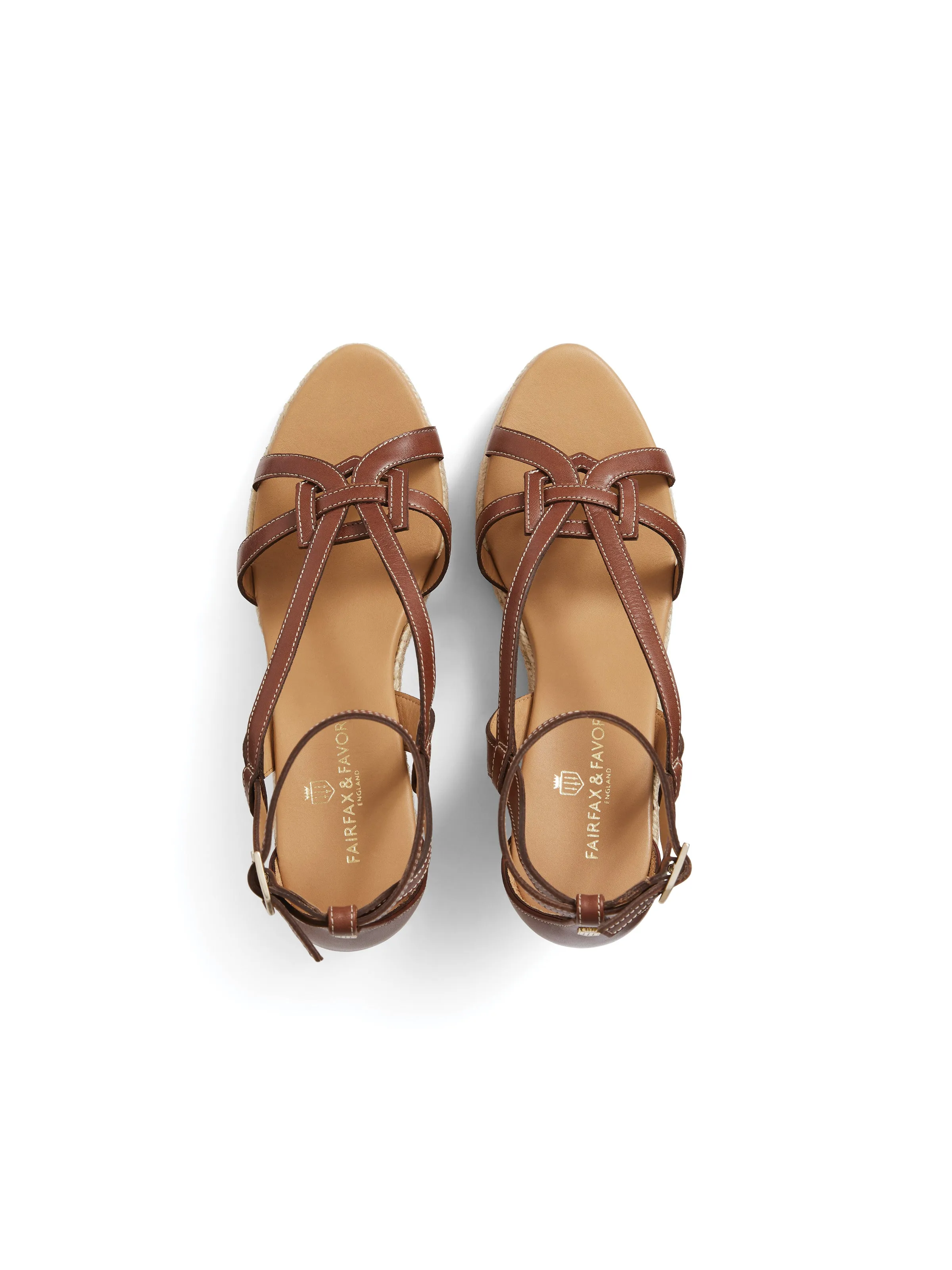 Rome Wedge - Tan