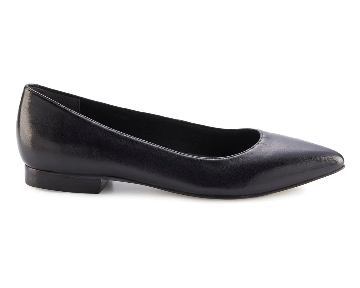 Ros Hommerson Reece Women's Pointed Toe Slip-on Shoes In Black