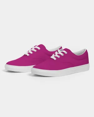 Shaded Magenta Canvas Sneakers | Women's | C0M100Y0K30