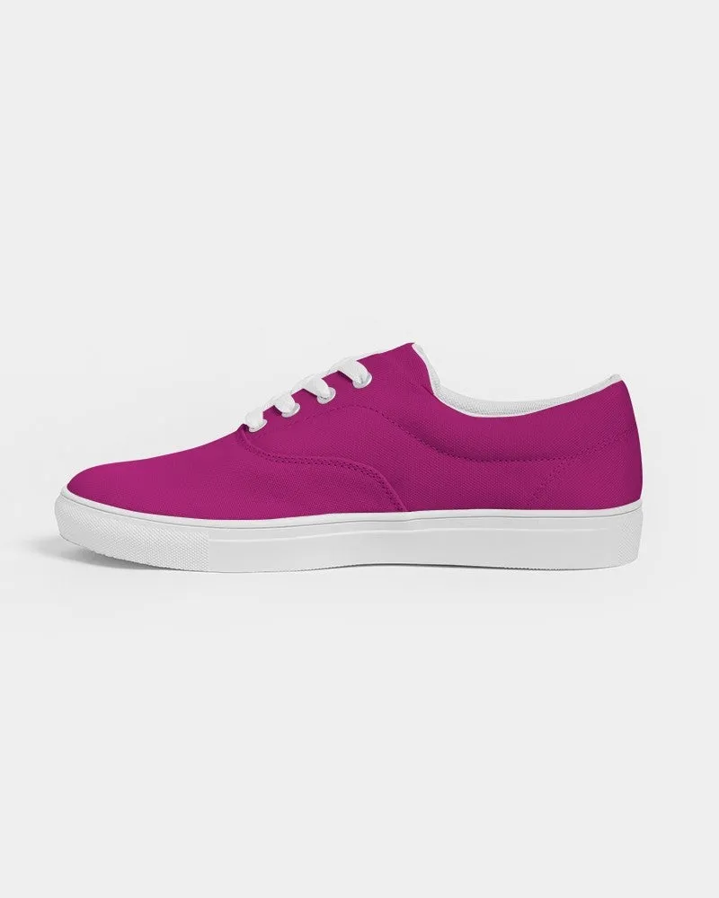 Shaded Magenta Canvas Sneakers | Women's | C0M100Y0K30