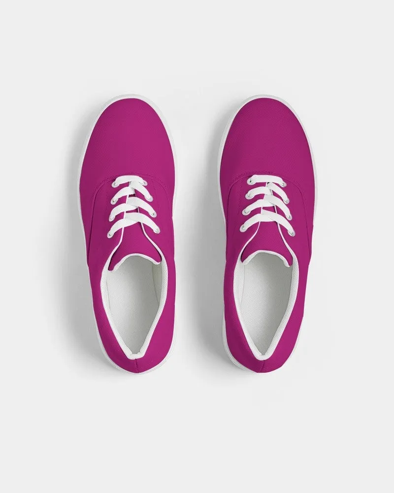 Shaded Magenta Canvas Sneakers | Women's | C0M100Y0K30