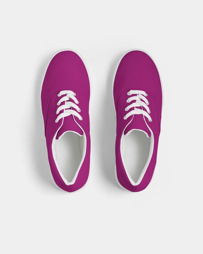 Shaded Magenta Canvas Sneakers | Women's | C12M100Y0K30