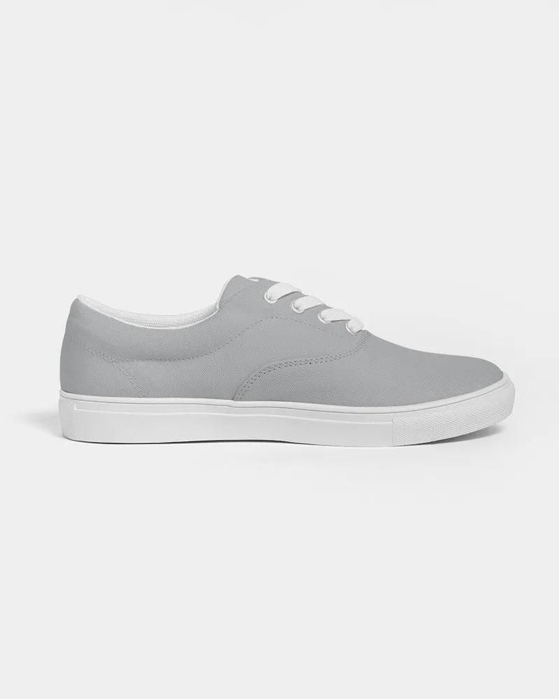 Shaded Pale Gray Canvas Sneakers | Women's | C0M0Y0K30