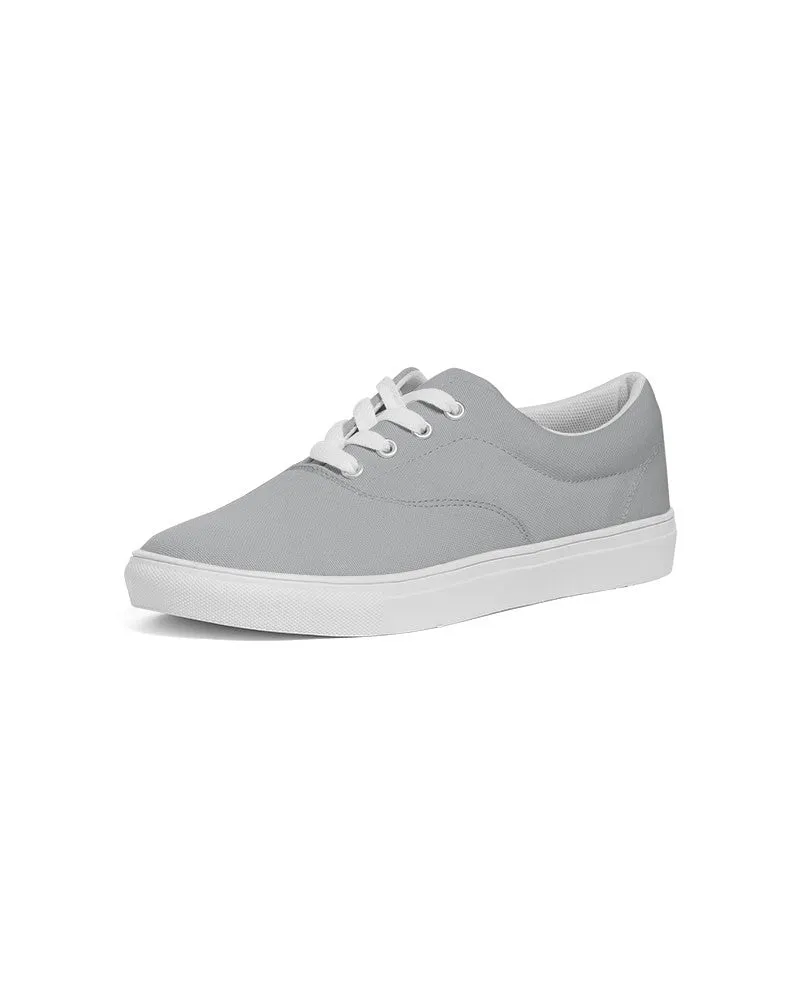 Shaded Pale Gray Canvas Sneakers | Women's | C0M0Y0K30