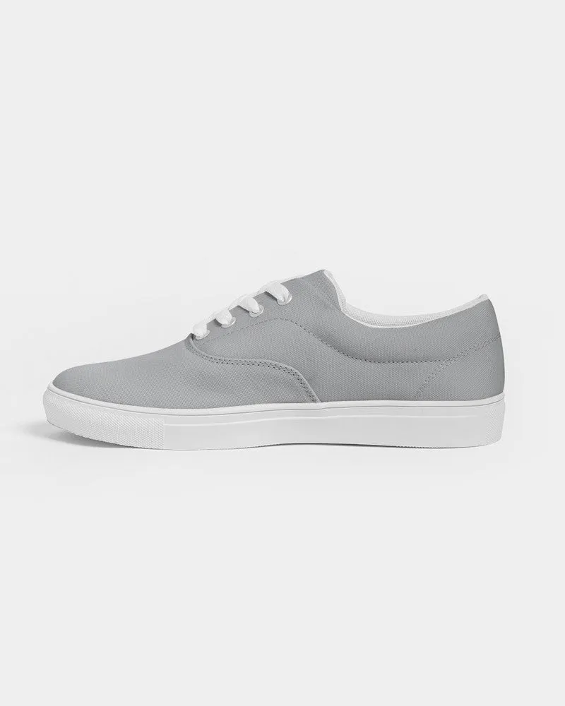 Shaded Pale Gray Canvas Sneakers | Women's | C0M0Y0K30