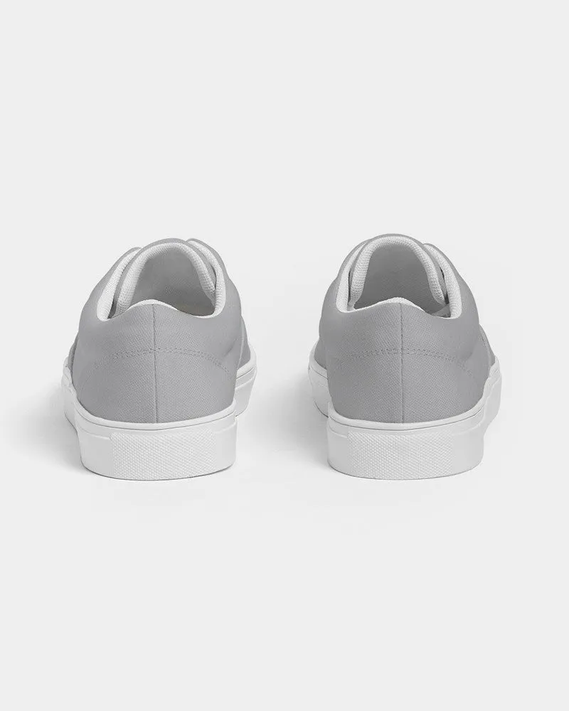 Shaded Pale Gray Canvas Sneakers | Women's | C0M0Y0K30