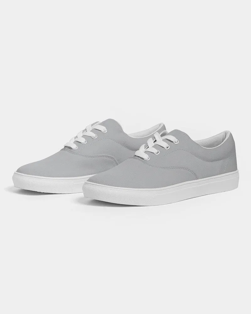 Shaded Pale Gray Canvas Sneakers | Women's | C0M0Y0K30