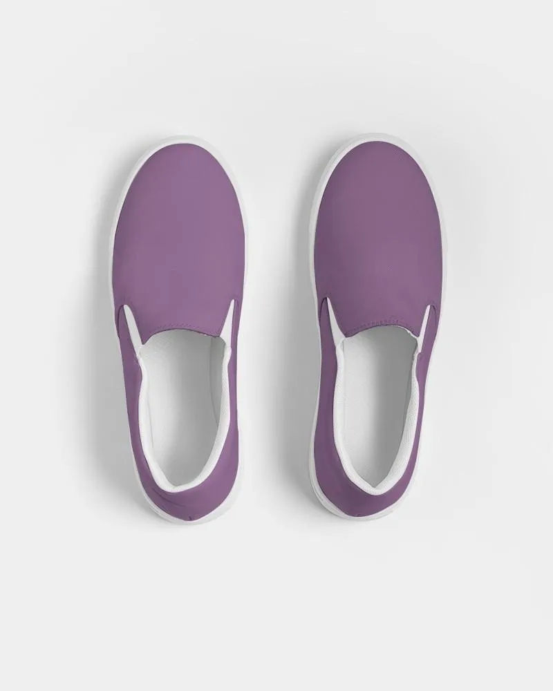 Shaded Pastel Purple Slip-On Canvas Sneakers | Men's | C30M60Y0K30