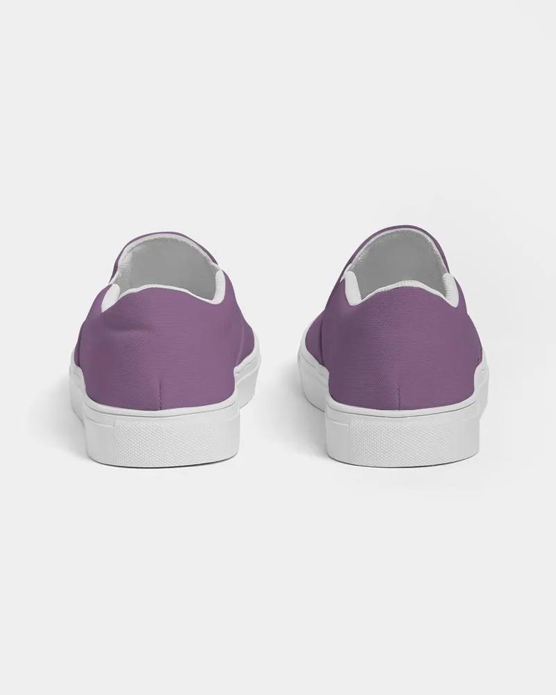 Shaded Pastel Purple Slip-On Canvas Sneakers | Men's | C30M60Y0K30