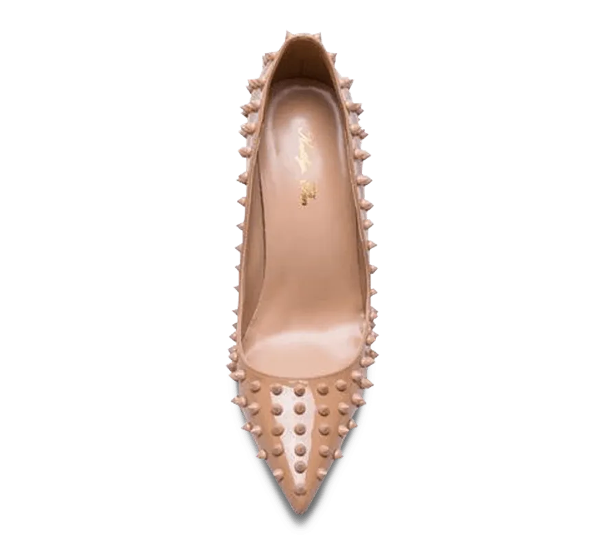 Spikes High Heel Pumps