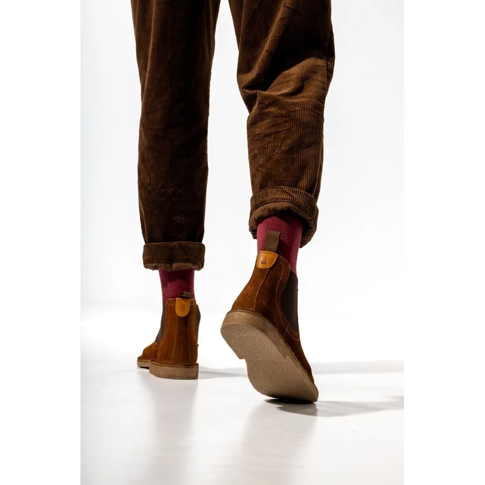 Tan Shaun Suede Chelsea Boots