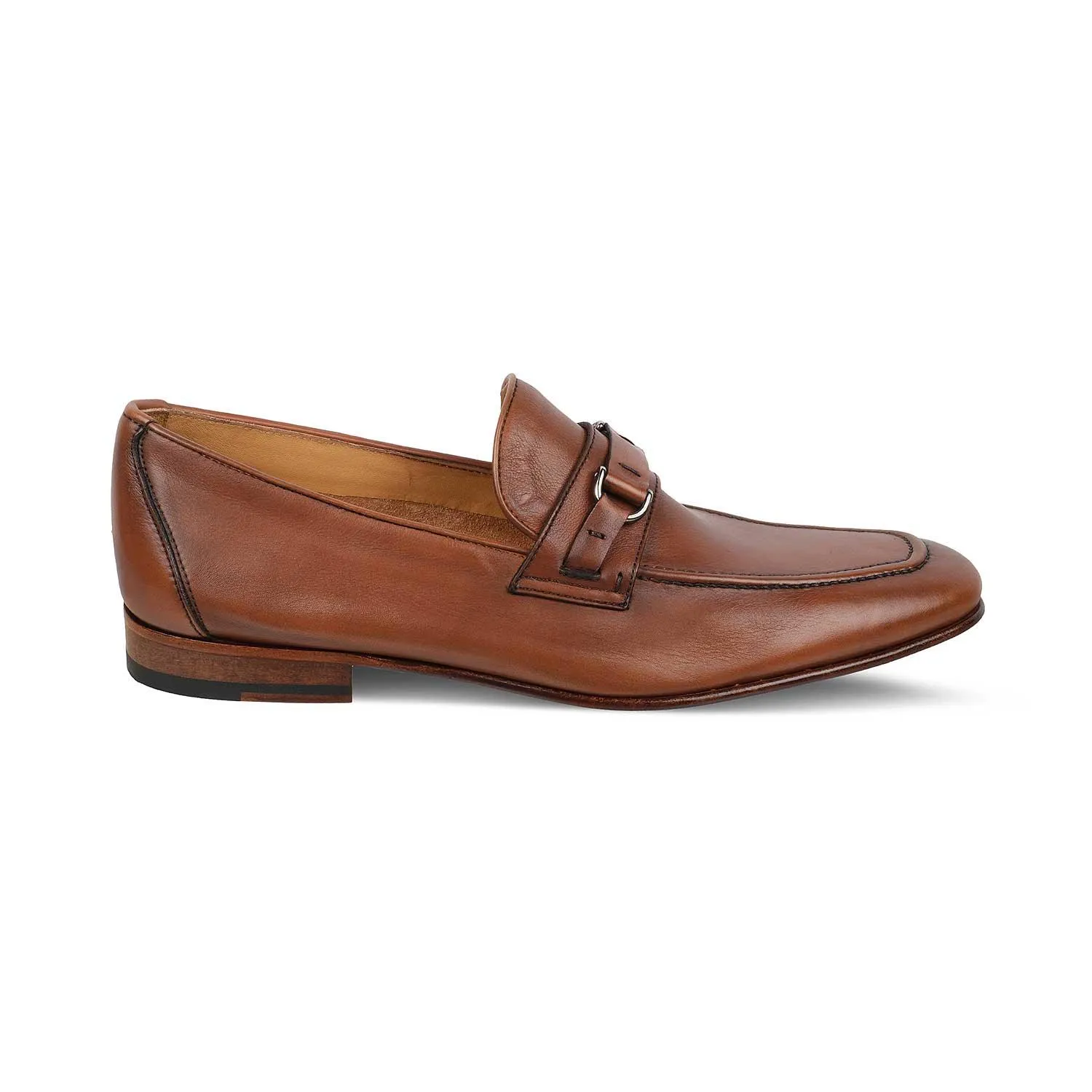 The Magno Tan Men's Handcrafted Leather Loafers Tresmode