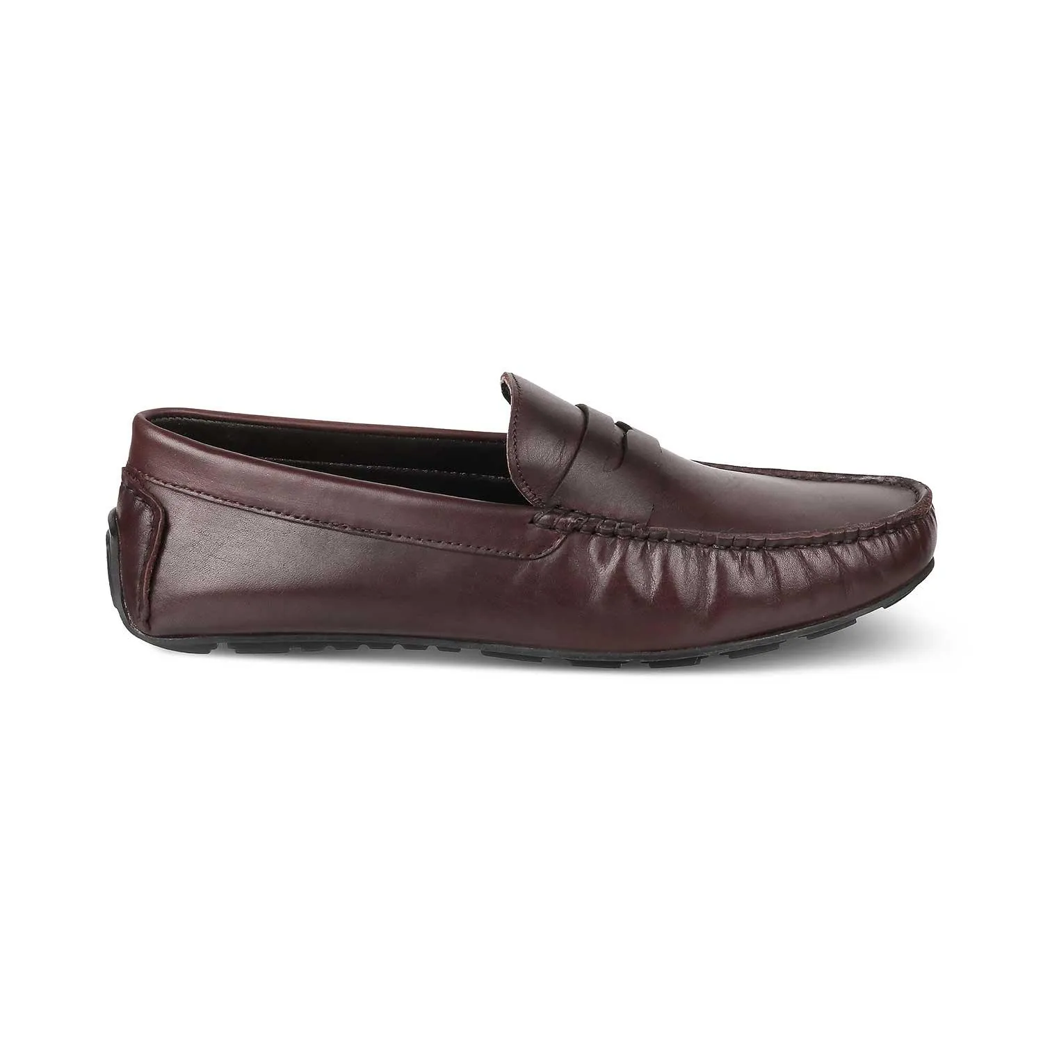 The Sloafer Brown Men's Leather Driving Loafers Tresmode