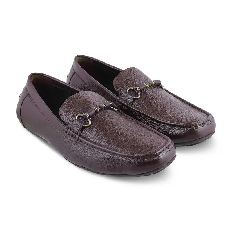 tresmode 240-ROBUK Brown Loafers for Mens EU/40, UK/6