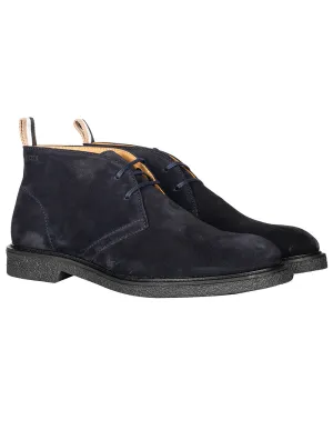 Tunley Desert Boots Navy