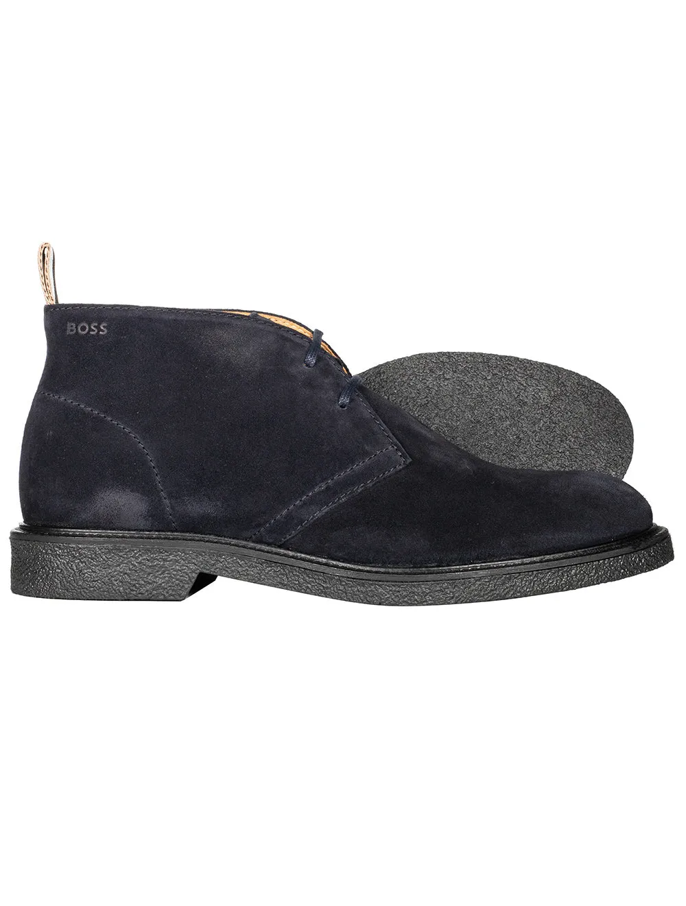 Tunley Desert Boots Navy