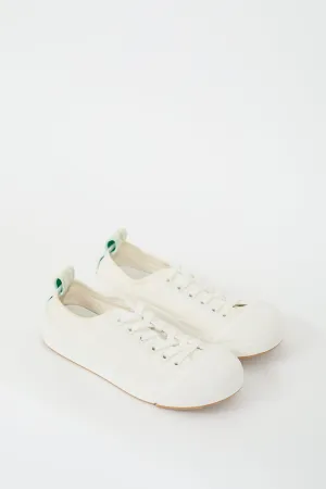 White Canvas Vulcan Sneaker