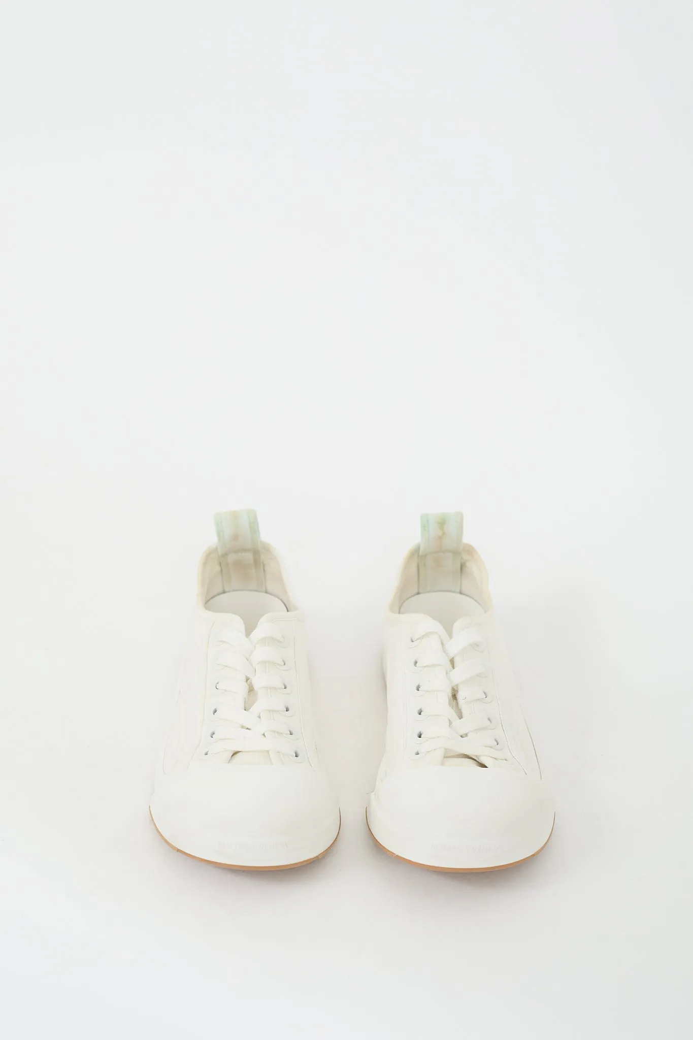 White Canvas Vulcan Sneaker