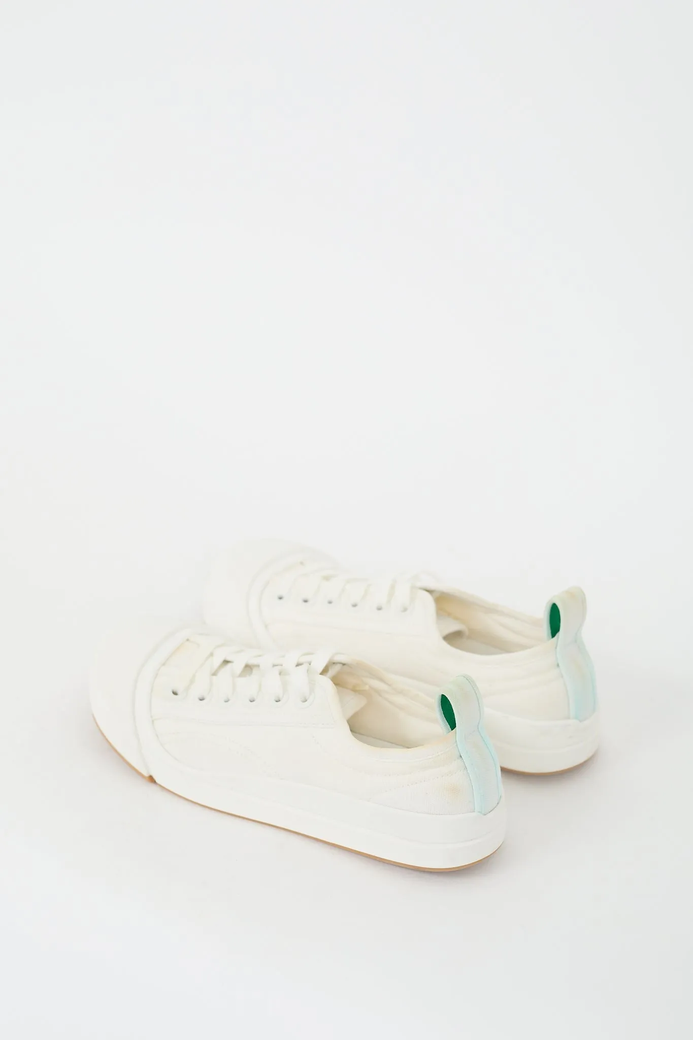 White Canvas Vulcan Sneaker