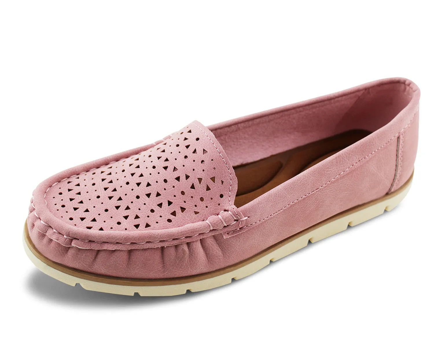 Womens Penny Loafers Slip on Flat