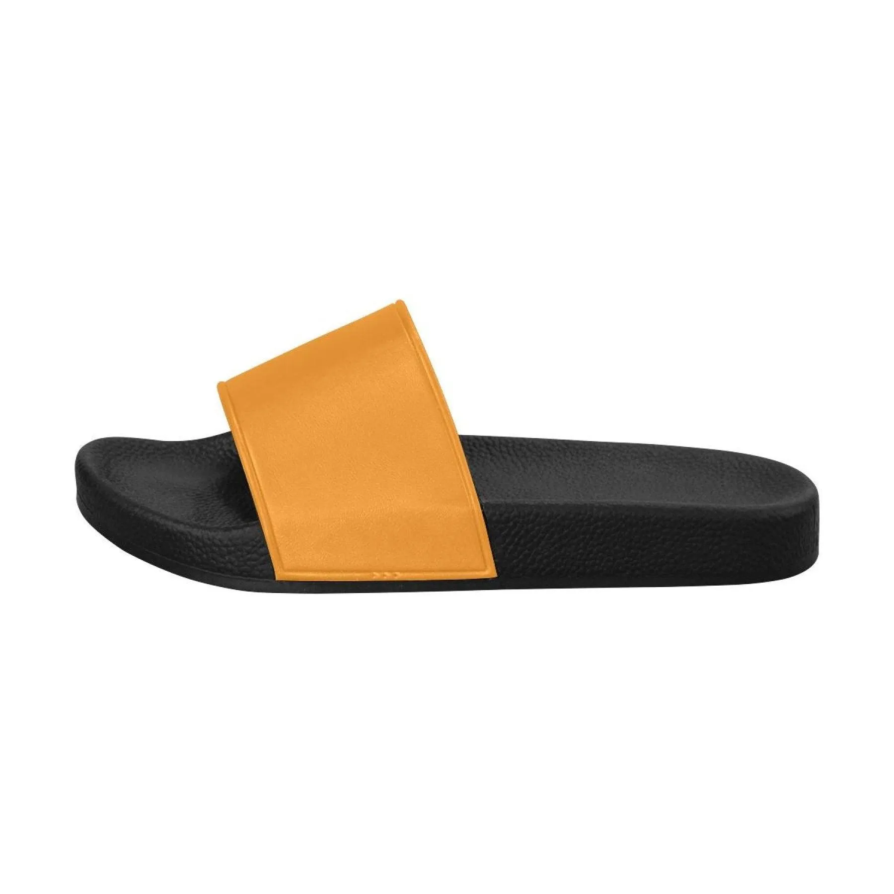 Womens Slides, Flip Flop Sandals, Orange