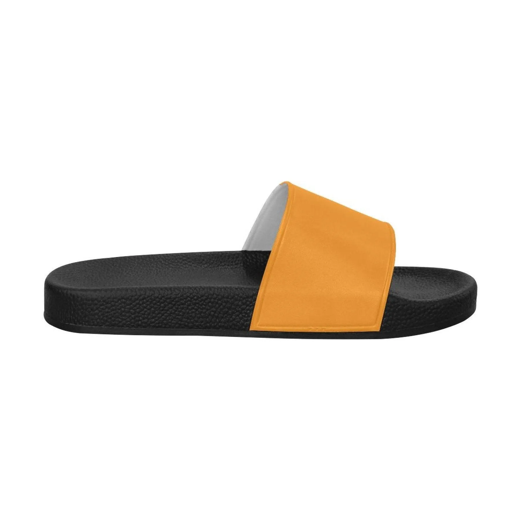 Womens Slides, Flip Flop Sandals, Orange