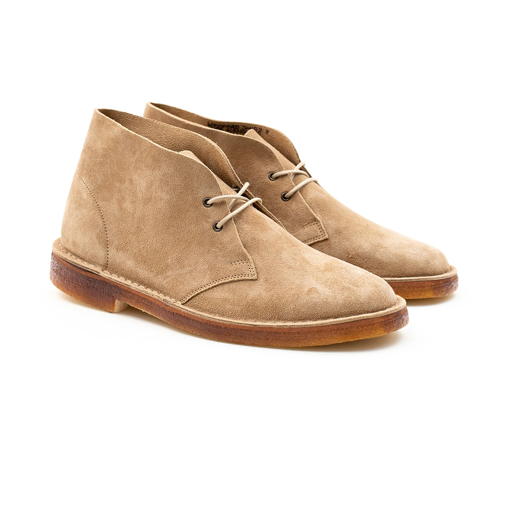 Woodford Desert Boot - Sand Janus Calf Suede