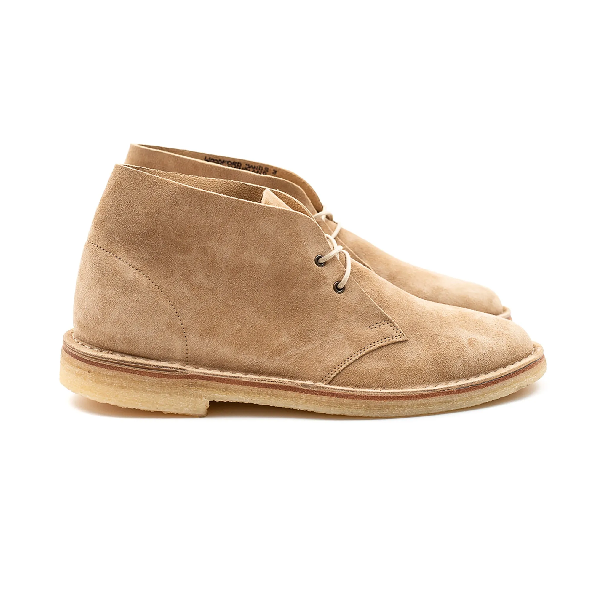 Woodford Desert Boot - Sand Janus Calf Suede