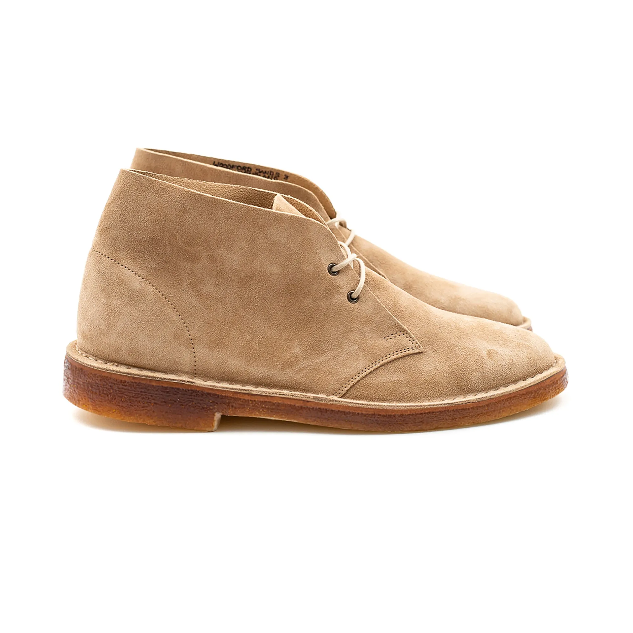 Woodford Desert Boot - Sand Janus Calf Suede